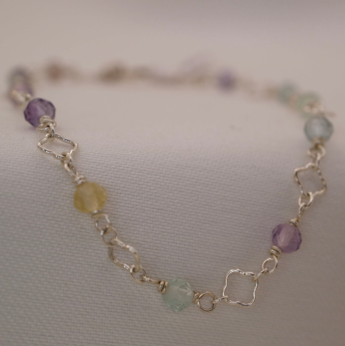 Armband mit Fluorit