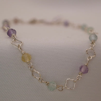 Armband mit Fluorit