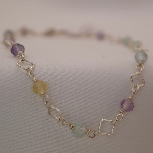 Armband mit Fluorit