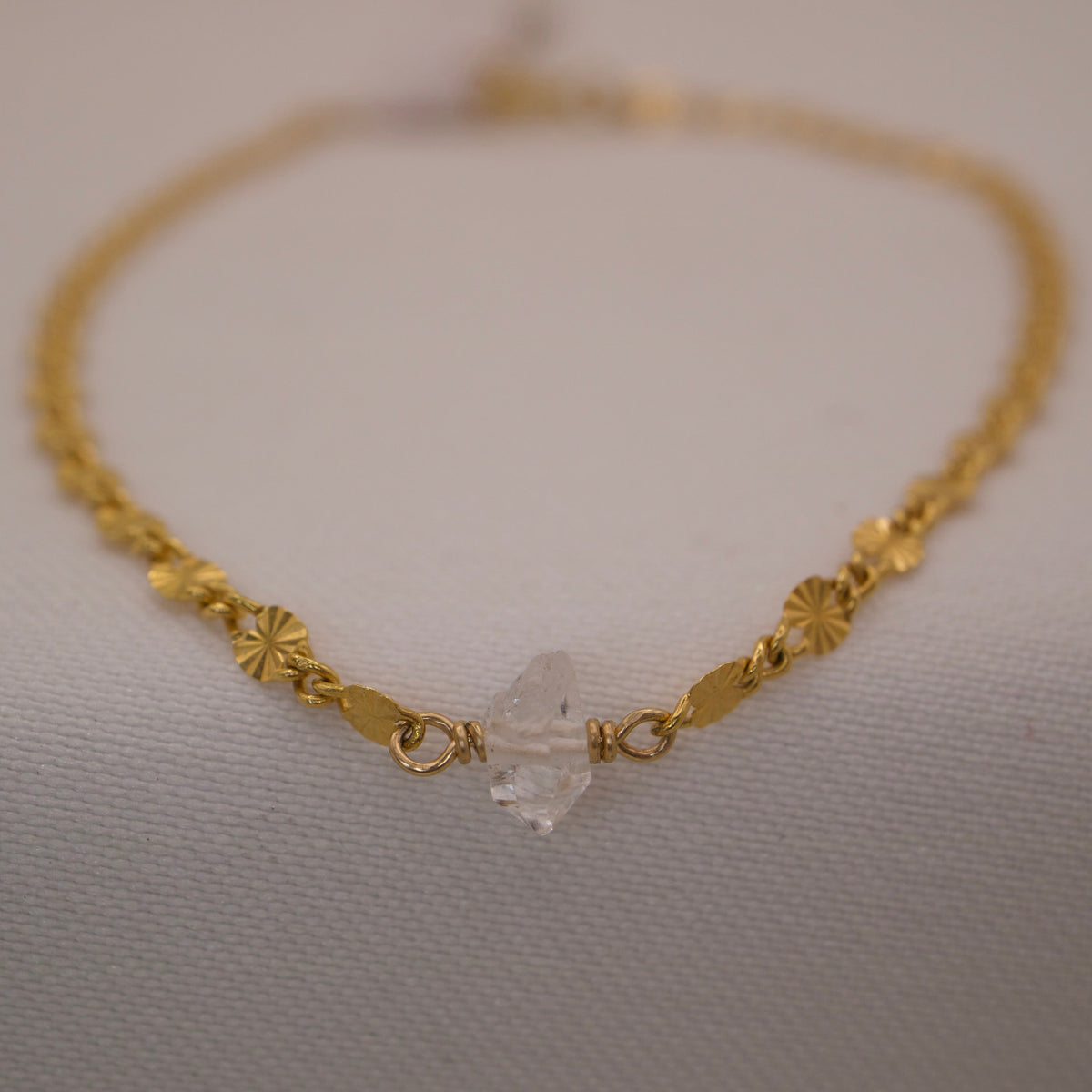Armband mit Herkimer Diamant
