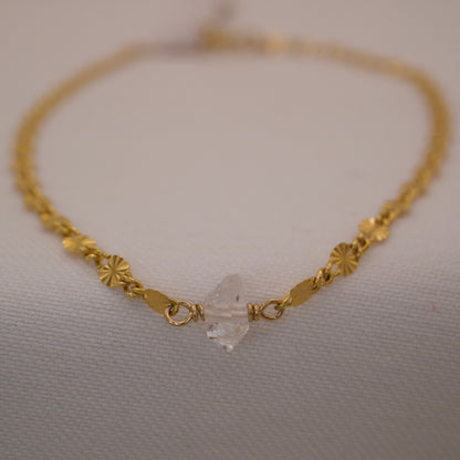 Armband mit Herkimer Diamant