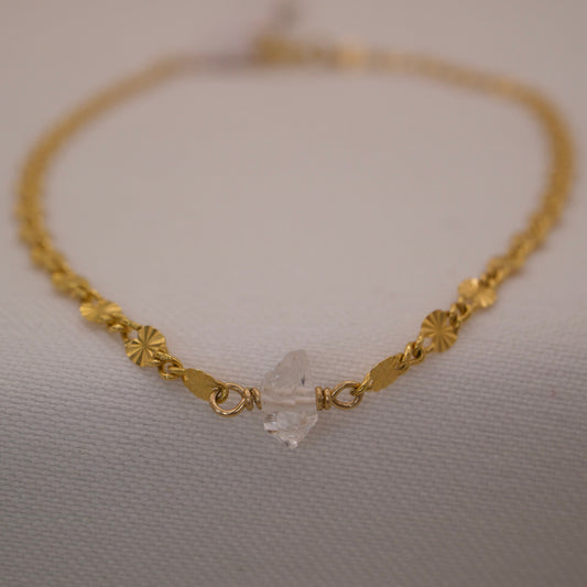 Armband mit Herkimer Diamant