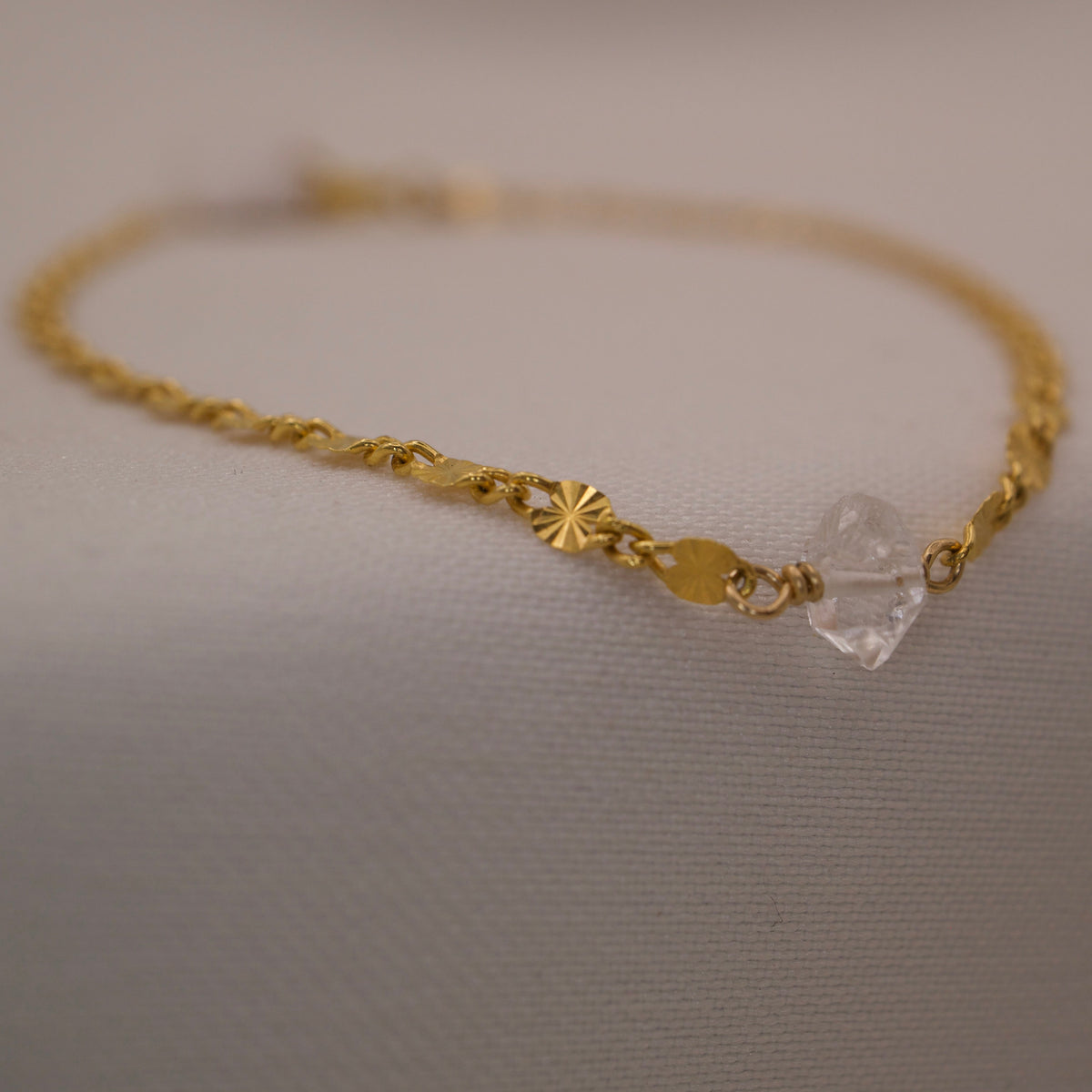 Armband mit Herkimer Diamant