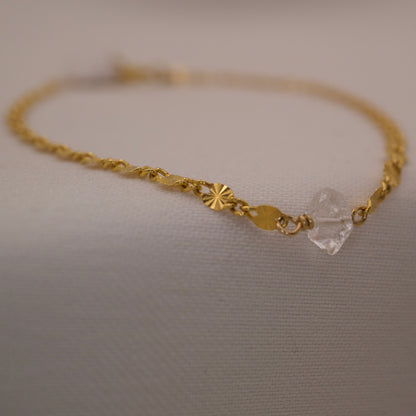 Armband mit Herkimer Diamant